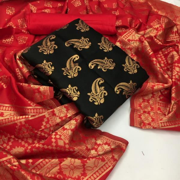Banarasi Silk Dress 22 Designer Festive Wear Banarasi Silk Salwar